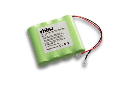 Vhbw Batterie NiMH Universal Batterie Pack 2000mAh 4.8V 4x AA