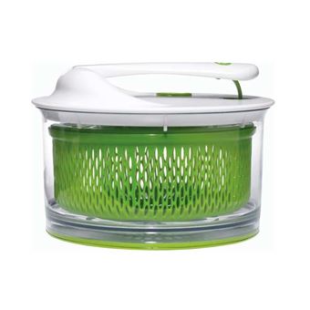 Essoreuse à Salade GLOSKIN 3 Litres - Sans BPA, Panier Intérieur Amovible - Pour Laver Et Sécher Légumes Facilement - 10