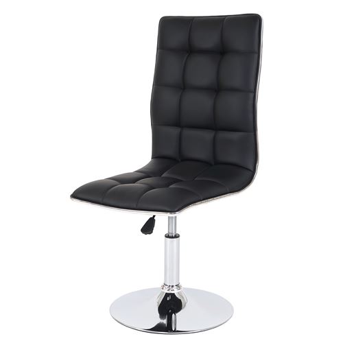 Mendler Noir Chaise De Salle À Manger Hwc-C41 Réglable En Hauteur Similicuir - Image 3