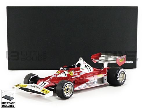 Voiture Miniature de Collection GP REPLICAS 1-18 - FERRARI 312 T2 - World Champion F1 1977 - Red - GP014A