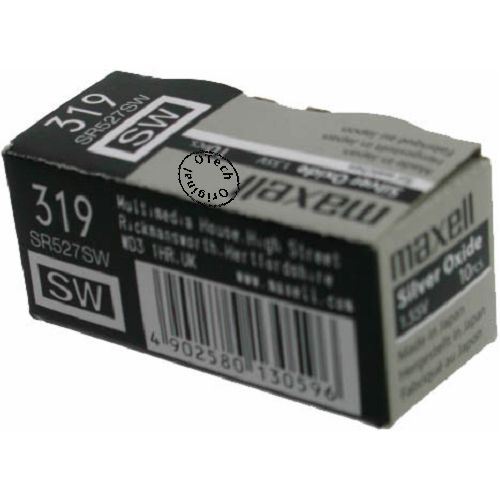 Pack de 10 piles maxell compatible avec MAXELL SR527SW - Otech