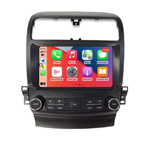 Autoradio RoverOne GPS Bluetooth CarPlay Android Auto 2Go RAM 32Go ROM pour Honda Inspire 4 2003 - 2007 Acura TSX 2003 - 2008