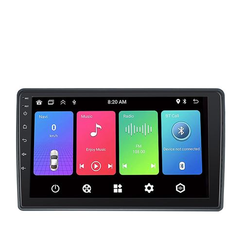 Autoradio Gearelec 9 Pouces Android 12 pour Audi A4 2002-2008 avec carplay Andriod Auto