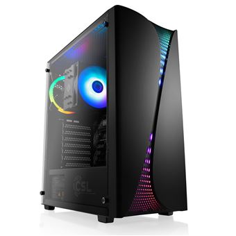 PC Gaming CSL M10790H AMD Ryzen 5 8600G 6x 4300 MHz Radeon 760M 32 Go DDR5 RAM M.2 SSD 1000 Go Windows 11 - 1
