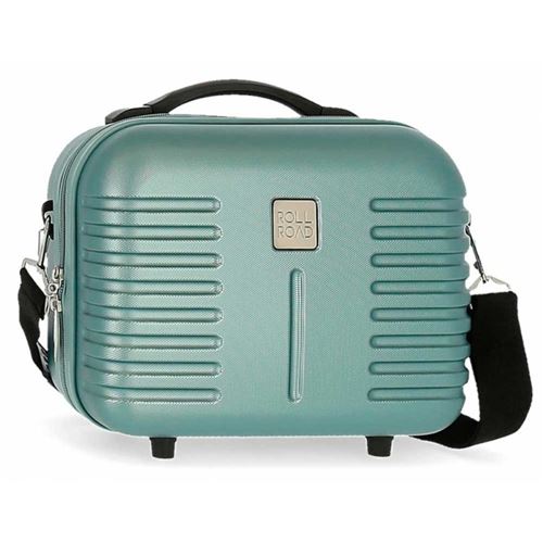 Vanity case rigide ROLL ROAD India - turquoise 9204