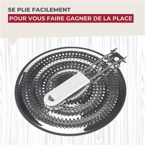 Plaque Diffuseur De Chaleur Pour Cuisinière à Gaz - 28 Cm - Pour Répartir La Chaleur Et Protéger Les Casseroles - 7