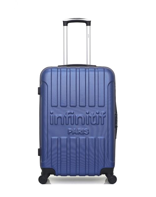 INFINITIF - Valise Weekend ABS LUTON 4 Roues 65 cm