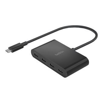 Belkin - Concentrateur (hub) - 4 x USB-C - de bureau