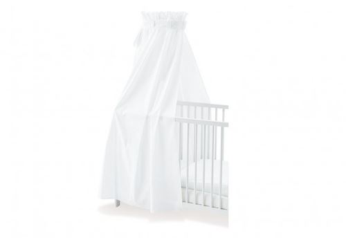 Pinolino Ciel en percale pour lits de bébé blanc