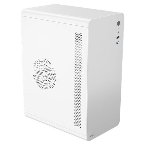 Aerocool CS110 Mini Tower Blanc