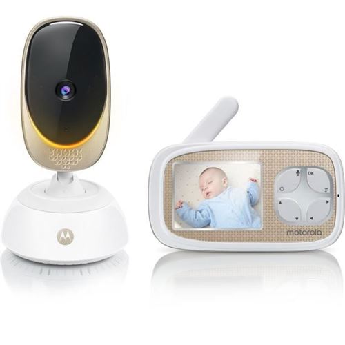 MOTOROLA Babyphone Comfort 45 connect 2 en 1 - wifi sur smartphone + ecran video 2,8