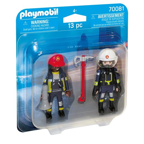 PLAYMOBIL DuoPack Brandweerlui - 70081