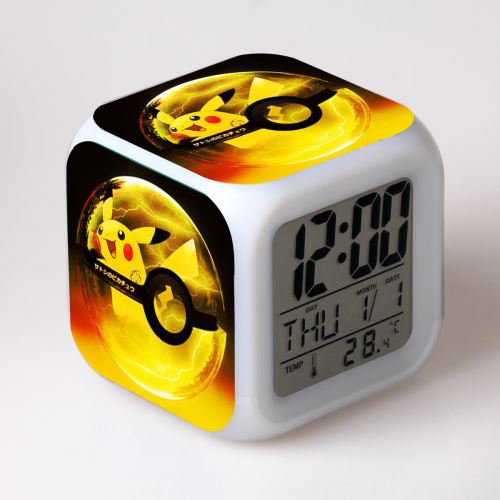 Stack Multicolore Réveil Enfant Led Multifonctionnel Coloré - Pokemon Go #26 - Image 1