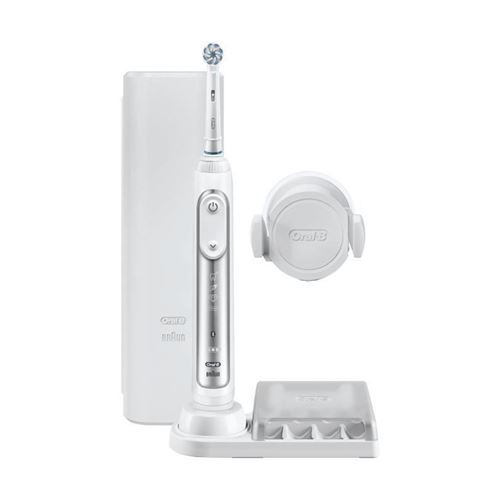 ORAL B Brosse a dents électrique Genius 8000 - Argenté