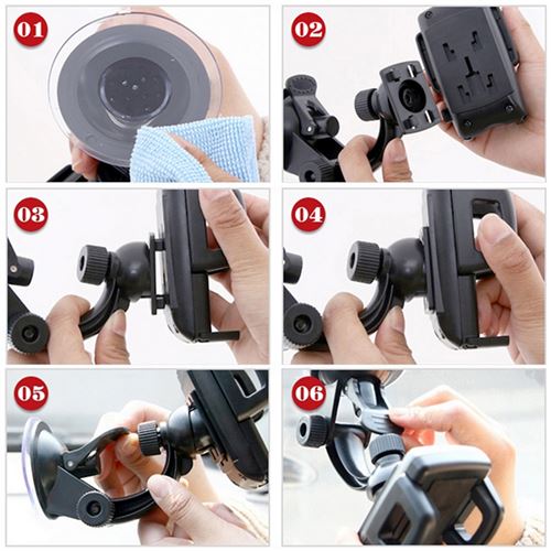 universel de tableau de bord de voiture de tasse de ventouse de support de téléphone de voiture