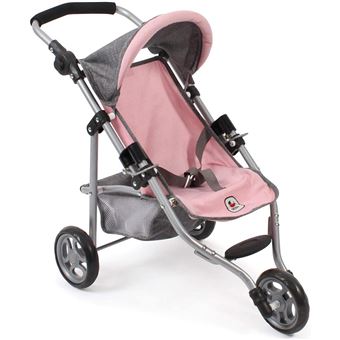 Poussette Lola pour poupée Rose mélangé - 1