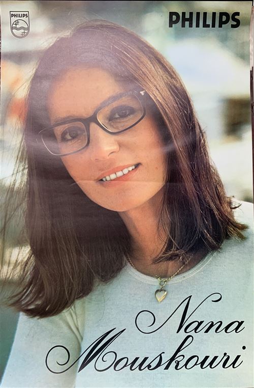 Nana Mouskouri - Philips Promotionnelle - 40x60cm - Affiche