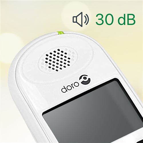 Doro 110 PhoneEasy, téléphone fixe sans fil adapté aux seniors