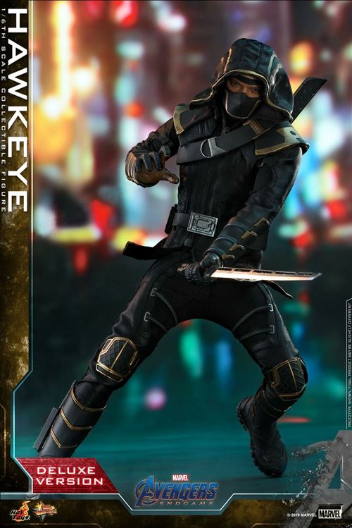 Figurine Hot Toys - Avengers Endgame - Hawkeye 1/6 Deluxe Version 30 Cm