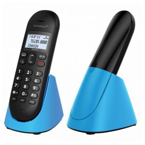 Sunstech DECT10 - téléphone sans fil avec ID d'appelant