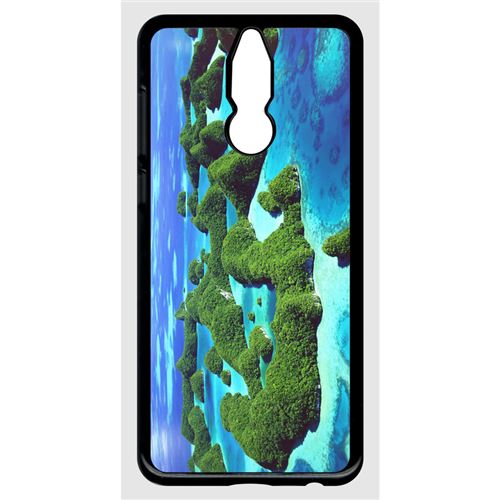 Coque huawei mate 10 lite modèle lite plage avec dunes de verdure