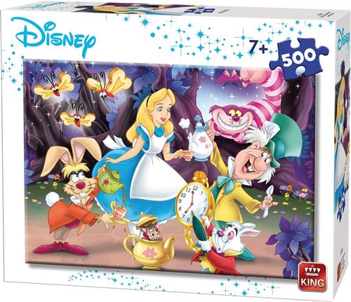 King puzzle DisneyAlice au pays des merveilles 500 pièces