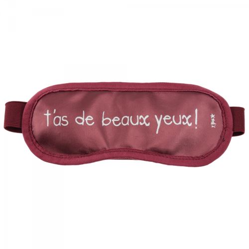 Masque De Nuit - London Colorama - T'As De Beaux Yeux - Rouge Bordeau