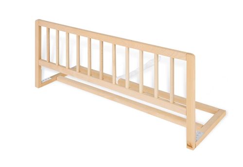 Barriède de lit classique 90cm Hetre Naturel