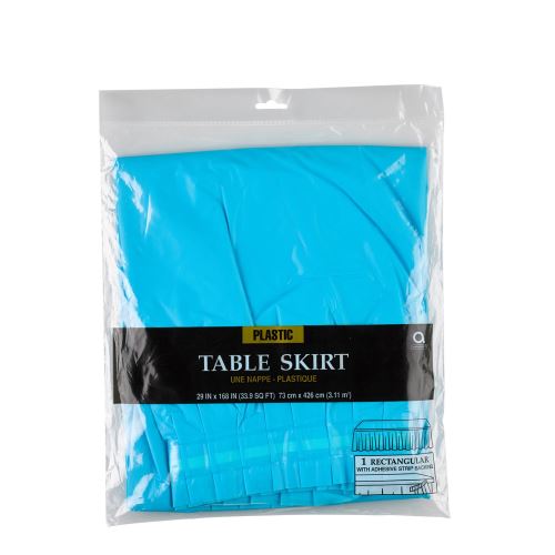 Amscan juponnage de table bleu clair 426 x 73 cm