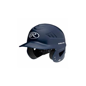Casque Baseball Rawlings Large 7 3/8 – 7 1/2 Bleu Marine + Sac – Occasion