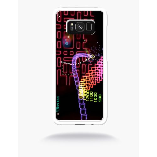 Coque Pacman Color Compatible Samsung S8 Bord Transparent