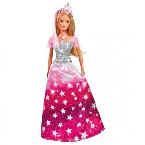 Poupée Steffi Love Princesse paillettes - Blonde
