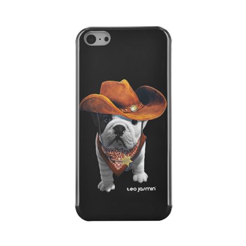 Bigben tjcowboycovip5 teo jasmin cowboy étui pour Apple iPhone 5/5s noir