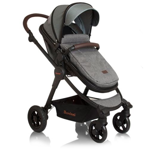 Baninni Poussette 3-en-1 Ayo Limited Edition Gris BNST022-ISP