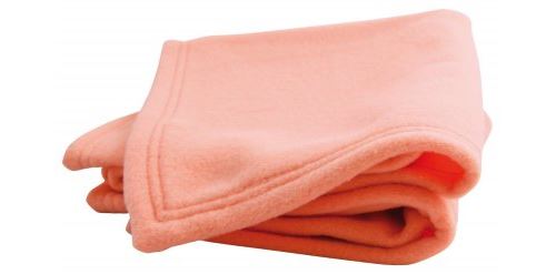 Doux nid couverture polex 70x80 cm abricot