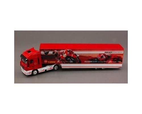 NEW RAY NY46773 IVECO STRALIS DUCATI MOTO GP 1:87 maquette DIE CAST MODEL