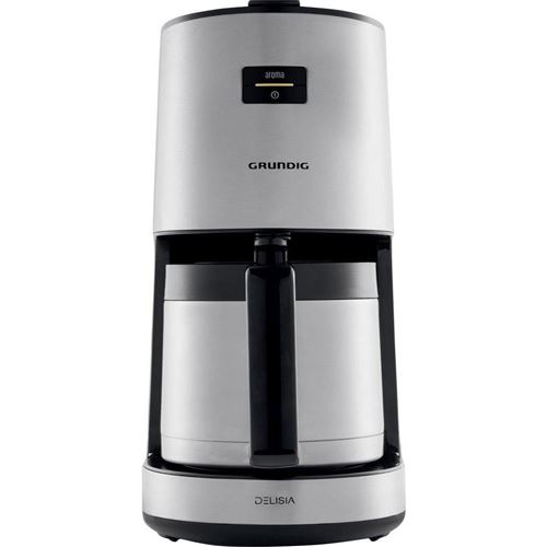 Grundig KM 8680 Machine à café en acier inoxydable