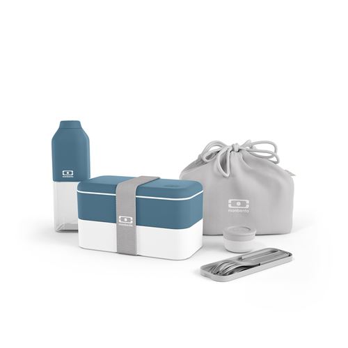 Pack Monbento lunch box Denim