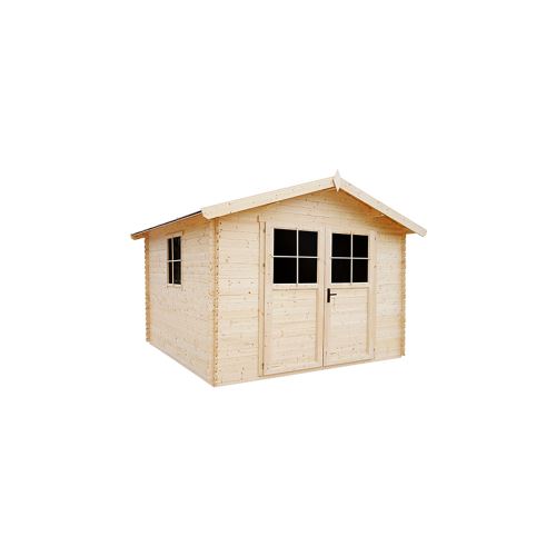 176 25 Sur Abri De Jardin En Bois Massif Petrov 9 M Ext