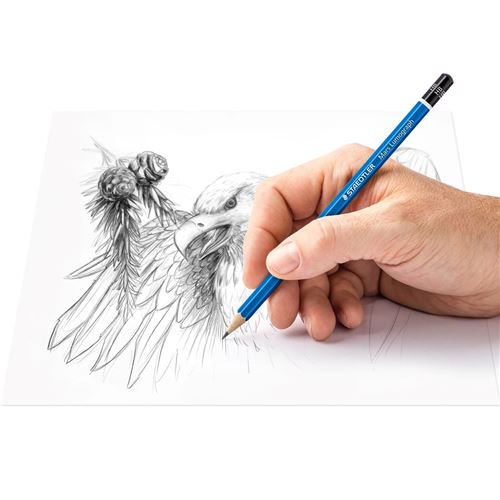 Crayon à papier dessin artiste