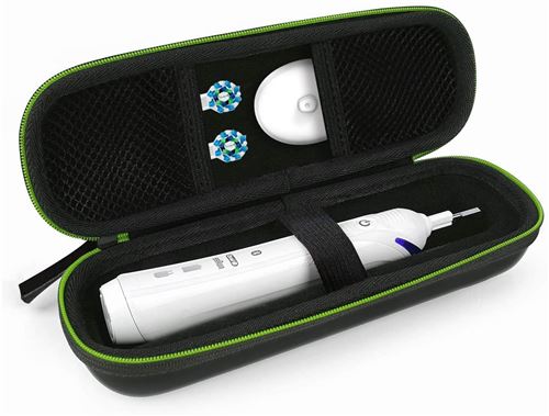 Étui de protection voyage rigide DEYEE pour brosse à dents électrique Oral-B Pro,Philips Sonicare ou d’Autre Modèle de Même Taille, Noir