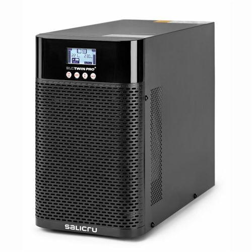 SALICRU SLC TWIN PRO2 3000 - UPS - 220/230/240 Volt wisselstroom V - 2700 Watt - 3000 VA - 1-fase - 9 ampère-uur - USB - uitgangen: 4 - PFC