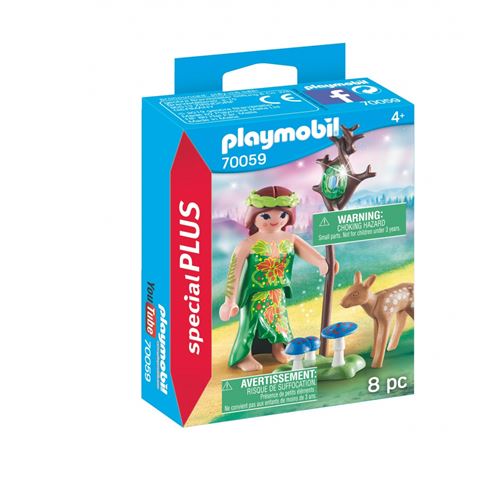 Playmobil Special Plus 70059 Nymphe Et Faon