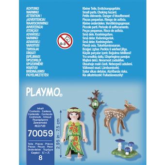 Playmobil Special Plus 70059 Nymphe et faon