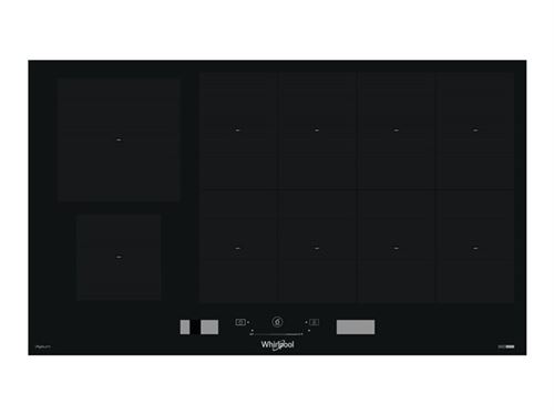 Whirlpool SMP 9010 C/NE/IXL - Table de cuisson à induction - 10 plaques de cuisson - Niche - largeur : 84 cm - profondeur : 49 cm - noir - sans cadre