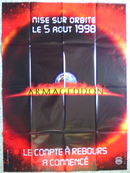 Armageddon - AFFICHE CINEMA ORIGINALE
