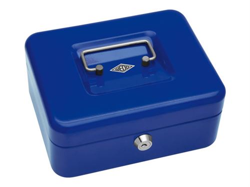 Werner Dorsch Bleue Wedo Gr.2 - Caisse À Monnaie - Acier - Couche Poudrée