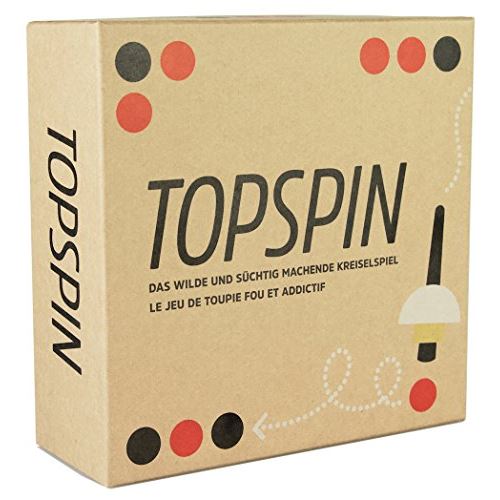 Jeu de société Helvetiq TOPSPIN, Marron