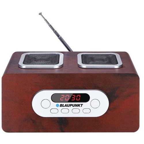 Blaupunkt Marron Lecteur Portable - Pp5br - Fm Pll - Batterie Rechargeable - Usb/Aux