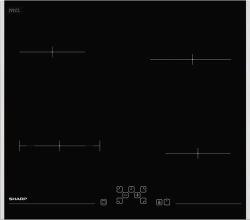 Sharpe Kh6V08Ft00 60Cm Vitroceramic Hob Touch…